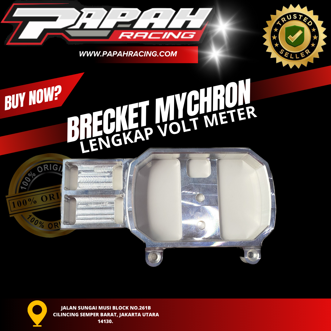 BREKET MYCHRON LENGKAP VOLT METER
